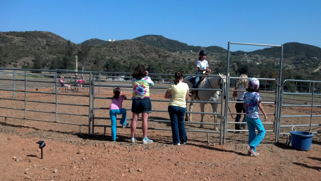 Girl Scouts of Corona Visiting