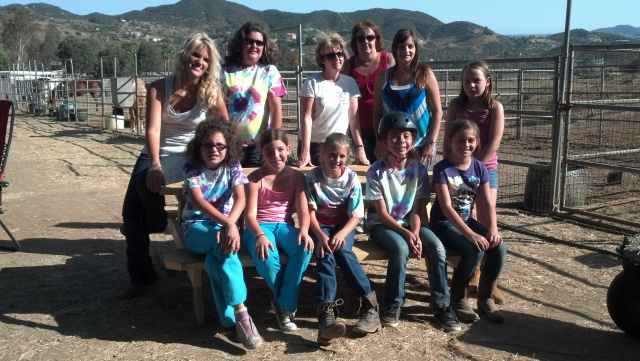 Girl Scouts of Corona Visiting